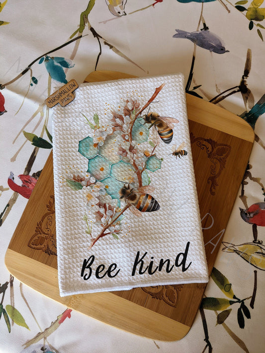 Bee Kind Tea Towel