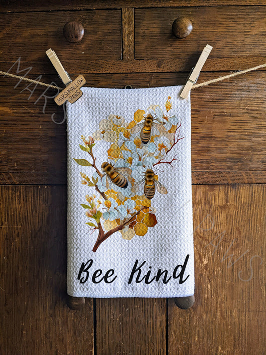 Bee Kind Tea Towel