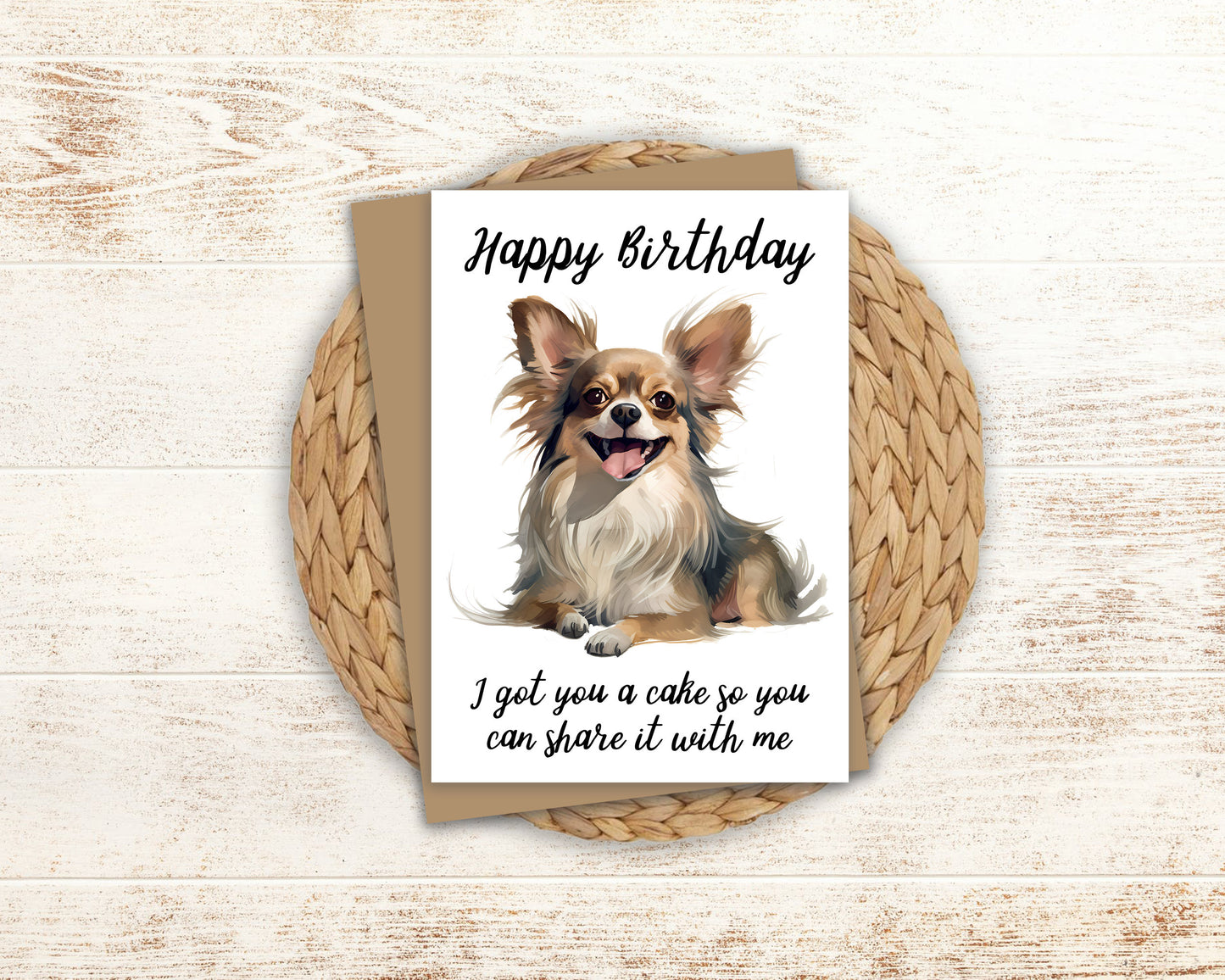 Chihuahua Birthday Card